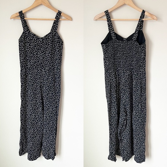 LOFT Pants & Jumpsuits Loft Outlet Ditsy Floral Printed Button